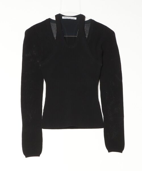 styles(スタイルス)の「T-BY 53883730001 KNIT(ニット/セーター・レディース・ブラック・X-SMALL)」の1枚目の写真