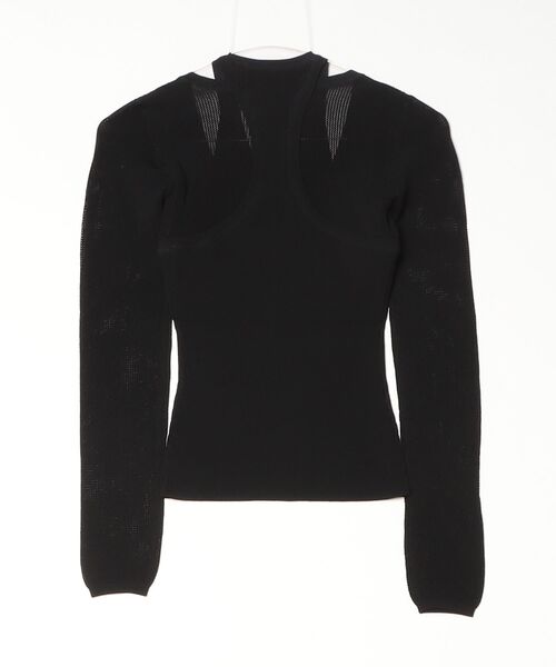 styles(スタイルス)の「T-BY 53883730001 KNIT(ニット/セーター・レディース・ブラック・X-SMALL)」の2枚目の写真