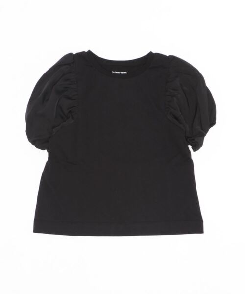 GLOBAL WORK（グローバルワーク）の「【キッズ】シャーベッTEEシアースリーブ/946971（Tシャツ/カットソー・キッズ・ライトピンク/ホワイト系その他2/ブラック・110cm/100cm/120cm/130cm/140cm/150cm/160cm）」の2枚目の写真