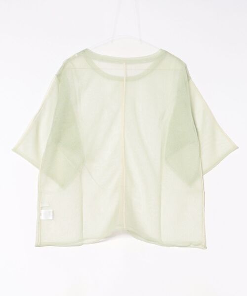 STYLEBLOCK(スタイルブロック)の「シアーラメニットライン入りトップス(ニット/セーター・レディース・ミント/ベージュ/ブラック/ライトブルー・M)」の5枚目の写真