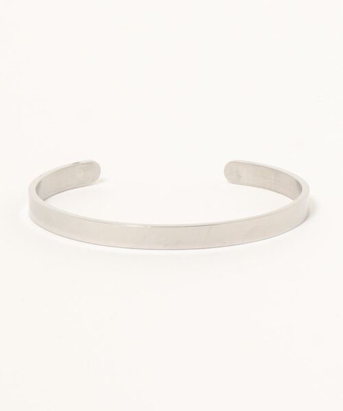 Burner（バーナー）の「【OKUOKU　0909】ステンレス　シンプル　ミニマルデザイン　ブレスレット&ネックレス　セット（ネックレス・メンズ・シルバー・FREE）」の3枚目の写真