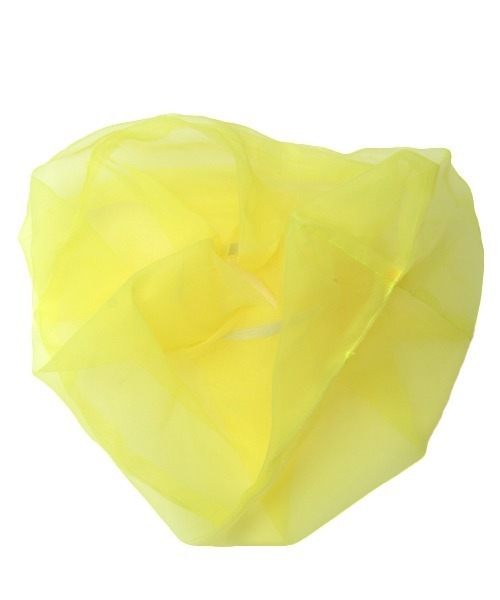 チチカカ（チチカカ）の「チュールカラー　ビッグシュシュ（シュシュ・レディース・パープル/ターコイズブルー/イエロー/アイボリー・FREE）」の10枚目の写真