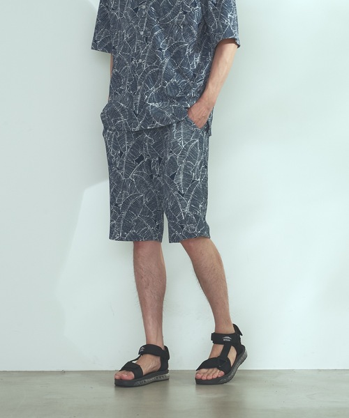Blue Standard (ブルースタンダード)の「【BLUE STANDARD】速乾 制菌 防臭 快適 シワになりづらいドライワッフルショートパンツ(ショーツ) セットアップ対応品番(その他パンツ・メンズ・ホワイト/ネイビー/ブルー系その他/杢グレー・MEDIUM/X-LARGE/LARGE)」の1枚目の写真