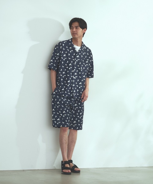Blue Standard (ブルースタンダード)の「【BLUE STANDARD】速乾 制菌 防臭 快適 シワになりづらいドライワッフルショートパンツ(ショーツ) セットアップ対応品番(その他パンツ・メンズ・ホワイト/ネイビー/ブルー系その他/杢グレー・MEDIUM/X-LARGE/LARGE)」の5枚目の写真