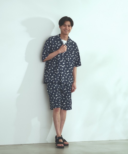 Blue Standard (ブルースタンダード)の「【BLUE STANDARD】速乾 制菌 防臭 快適 シワになりづらいドライワッフルショートパンツ(ショーツ) セットアップ対応品番(その他パンツ・メンズ・ホワイト/ネイビー/ブルー系その他/杢グレー・MEDIUM/X-LARGE/LARGE)」の6枚目の写真