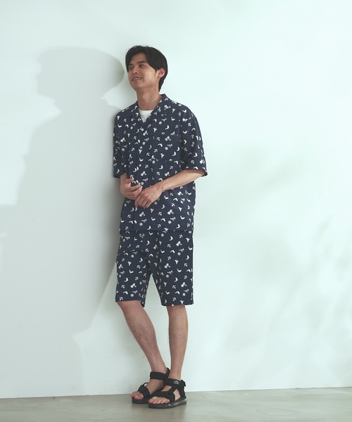 Blue Standard (ブルースタンダード)の「【BLUE STANDARD】速乾 制菌 防臭 快適 シワになりづらいドライワッフルショートパンツ(ショーツ) セットアップ対応品番(その他パンツ・メンズ・ホワイト/ネイビー/ブルー系その他/杢グレー・MEDIUM/X-LARGE/LARGE)」の8枚目の写真