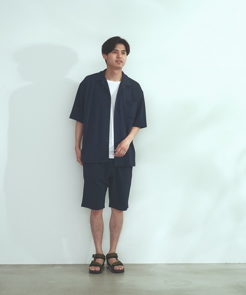 Blue Standard (ブルースタンダード)の「【BLUE STANDARD】速乾 制菌 防臭 快適 シワになりづらいドライワッフルショートパンツ(ショーツ) セットアップ対応品番(その他パンツ・メンズ・ホワイト/ネイビー/ブルー系その他/杢グレー・MEDIUM/X-LARGE/LARGE)」の13枚目の写真