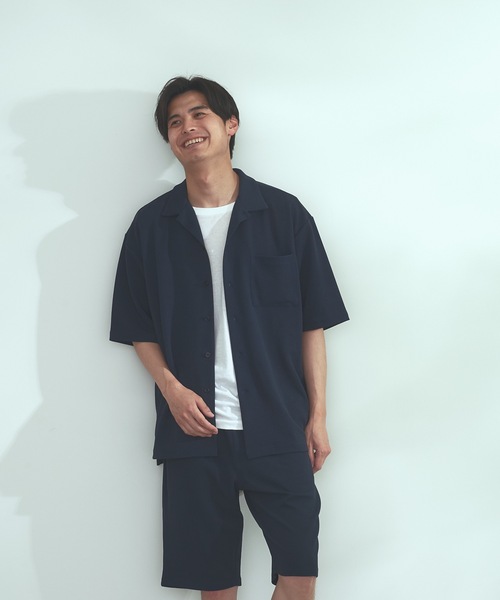 Blue Standard (ブルースタンダード)の「【BLUE STANDARD】速乾 制菌 防臭 快適 シワになりづらいドライワッフルショートパンツ(ショーツ) セットアップ対応品番(その他パンツ・メンズ・ホワイト/ネイビー/ブルー系その他/杢グレー・MEDIUM/X-LARGE/LARGE)」の17枚目の写真