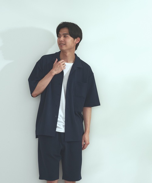 Blue Standard (ブルースタンダード)の「【BLUE STANDARD】速乾 制菌 防臭 快適 シワになりづらいドライワッフルショートパンツ(ショーツ) セットアップ対応品番(その他パンツ・メンズ・ホワイト/ネイビー/ブルー系その他/杢グレー・MEDIUM/X-LARGE/LARGE)」の18枚目の写真