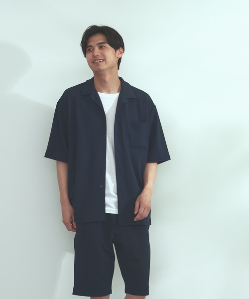 Blue Standard (ブルースタンダード)の「【BLUE STANDARD】速乾 制菌 防臭 快適 シワになりづらいドライワッフルショートパンツ(ショーツ) セットアップ対応品番(その他パンツ・メンズ・ホワイト/ネイビー/ブルー系その他/杢グレー・MEDIUM/X-LARGE/LARGE)」の19枚目の写真
