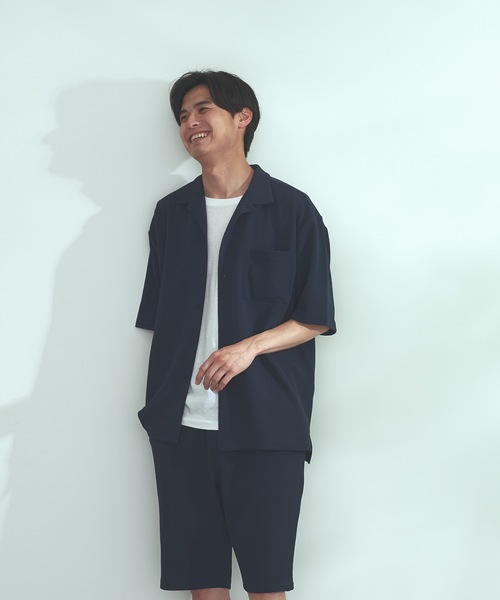 Blue Standard (ブルースタンダード)の「【BLUE STANDARD】速乾 制菌 防臭 快適 シワになりづらいドライワッフルショートパンツ(ショーツ) セットアップ対応品番(その他パンツ・メンズ・ホワイト/ネイビー/ブルー系その他/杢グレー・MEDIUM/X-LARGE/LARGE)」の21枚目の写真