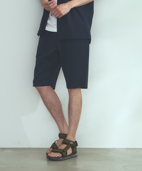Blue Standard (ブルースタンダード)の「【BLUE STANDARD】速乾 制菌 防臭 快適 シワになりづらいドライワッフルショートパンツ(ショーツ) セットアップ対応品番(その他パンツ・メンズ・ホワイト/ネイビー/ブルー系その他/杢グレー・MEDIUM/X-LARGE/LARGE)」の22枚目の写真