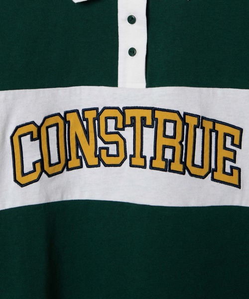 WEGO（ウィゴー）の「WEGO/ワッペンロゴラガーTシャツ（Tシャツ/カットソー・レディース・グリーン/ホワイト・FREE）」の7枚目の写真