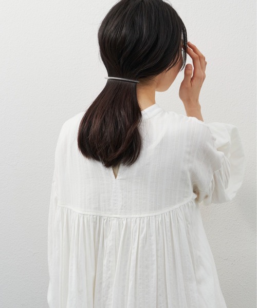 Libra Cue（リブラ キュー）の「マットメタリックバーバレッタ（バレッタ/ヘアクリップ・レディース・シルバー/ゴールド・FREE）」の18枚目の写真