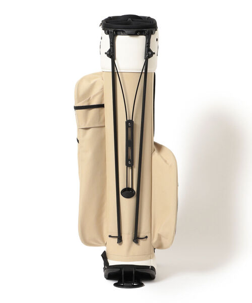 BEAMS - JONES × BEAMS GOLF / 別注 Range ゴルフバッグベージュ BEAMS GOLF（ビームスゴルフ）の「JONES × BEAMS GOLF / 別注