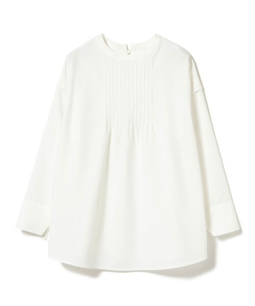 BeAMS DOT（ビームスドット）の「【WEB限定】BeAMS DOT / 2way ピンタックブラウス（シャツ/ブラウス・レディース・ホワイト/ブラック・FREE）」の7枚目の写真