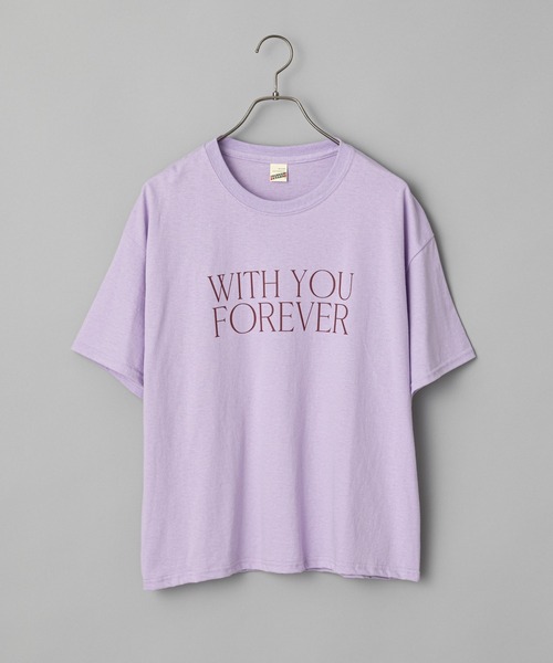 SCREEN STARS(スクリーンスターズ)の「【SCREEN STARS/スクリーンスターズ】ロゴプリントカラーTシャツ(Tシャツ/カットソー・レディース・パープル/オフホワイト/ブルー・FREE)」の21枚目の写真