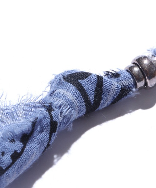 SunKu(サンク)の「SunKu/サンク バンダナネックレス(ネックレス・メンズ・ブラック/ベージュ/パープル/ネイビー/ブラウン/グレー/レッド/ピンク/ターコイズブルー/ライム/イエロー/オレンジ/グリーン/ブルー系その他/パープル系その他/ブルー・FREE)」の19枚目の写真