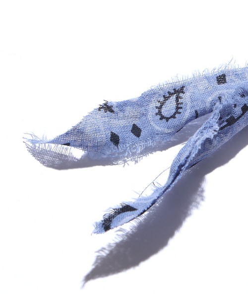 SunKu(サンク)の「SunKu/サンク バンダナネックレス(ネックレス・メンズ・ブラック/ベージュ/パープル/ネイビー/ブラウン/グレー/レッド/ピンク/ターコイズブルー/ライム/イエロー/オレンジ/グリーン/ブルー系その他/パープル系その他/ブルー・FREE)」の22枚目の写真