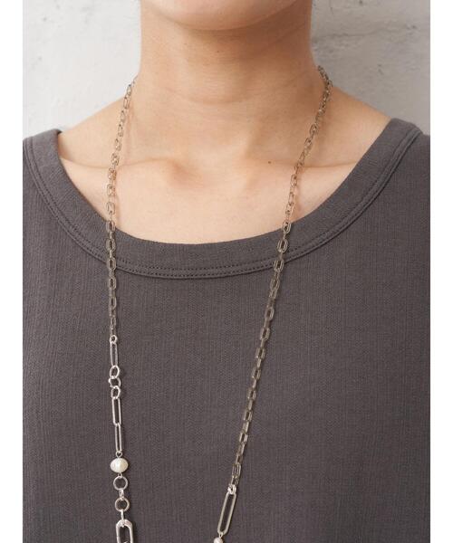 YECCA VECCA(イェッカヴェッカ)の「ジャガードカットワンピース*(ワンピース・レディース・チャコールグレー/ベージュ/ブラウン・FREE)」の21枚目の写真