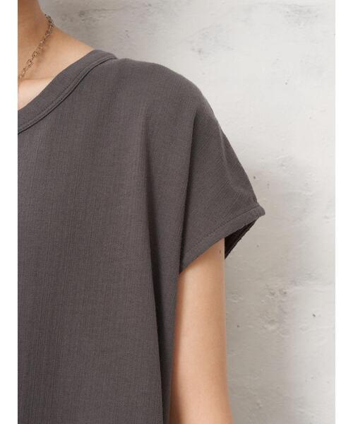 YECCA VECCA(イェッカヴェッカ)の「ジャガードカットワンピース*(ワンピース・レディース・チャコールグレー/ベージュ/ブラウン・FREE)」の9枚目の写真