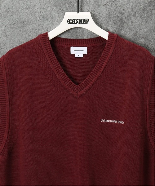 【thisisneverthat】Ｖネックベスト セール】T.N.T. Classic HDP V Neck Vest（ベスト