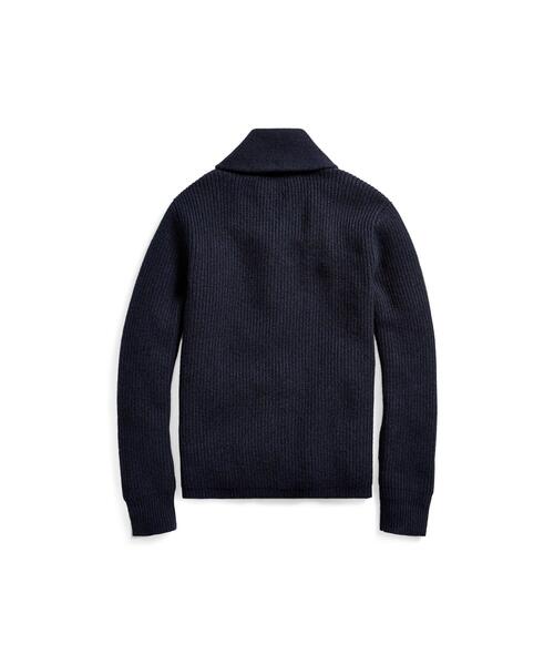 RRL(ダブル アール エル)の「ワッフルニット カシミヤ RRL(ダブル アール エル)の「ワッフルニット カシミヤ