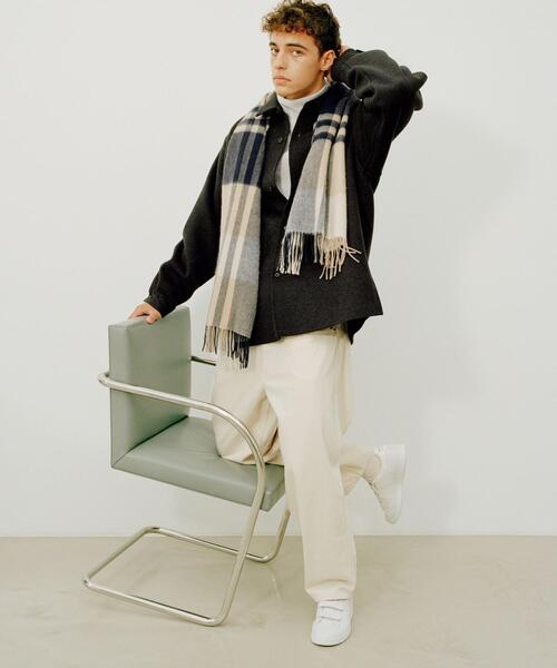 adidas Originals（アディダスオリジナルス）の「【別注】 ＜adidas Originals(アディダス オリジナルス)＞ STANSMITH CF/スタンスミス コンフォート（スニーカー・メンズ・ライトグレー・25cm/25.5cm/26cm/26.5cm/27cm/27.5cm/28cm/28.5cm/29cm）」の4枚目の写真