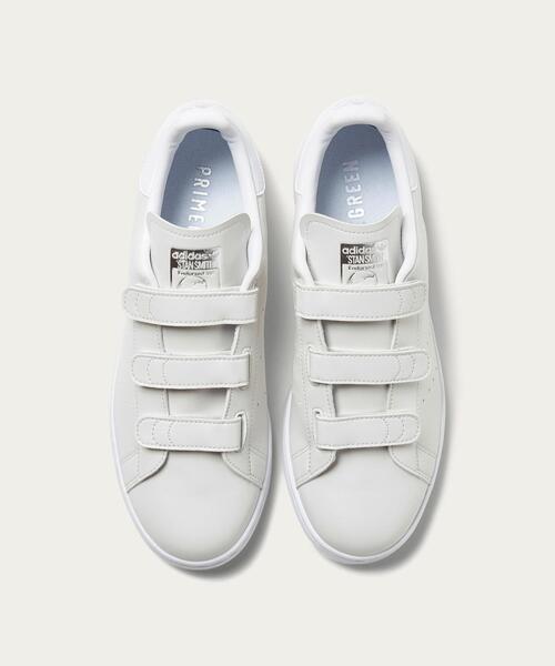 adidas Originals（アディダスオリジナルス）の「【別注】 ＜adidas Originals(アディダス オリジナルス)＞ STANSMITH CF/スタンスミス コンフォート（スニーカー・メンズ・ライトグレー・25cm/25.5cm/26cm/26.5cm/27cm/27.5cm/28cm/28.5cm/29cm）」の10枚目の写真
