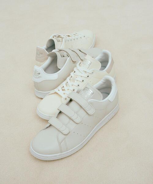 adidas Originals（アディダスオリジナルス）の「【別注】 ＜adidas Originals(アディダス オリジナルス)＞ STANSMITH CF/スタンスミス コンフォート（スニーカー・メンズ・ライトグレー・25cm/25.5cm/26cm/26.5cm/27cm/27.5cm/28cm/28.5cm/29cm）」の7枚目の写真