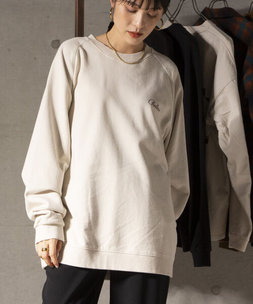 PENDLETON（ペンドルトン）の「【PENDLETON/ペンドルトン】ラグラン バックプリント スウェット プルオーバー 1475-5006（スウェット・メンズ・ブラック/アイボリー/キャメル・LARGE/MEDIUM）」の4枚目の写真