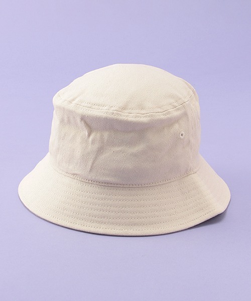LOVETOXIC（ラブトキシック）の「カレッジ刺しゅうバケットハット（ハット・キッズ・アイボリー/サックスブルー/ブラック/マルチ・FREE）」の8枚目の写真