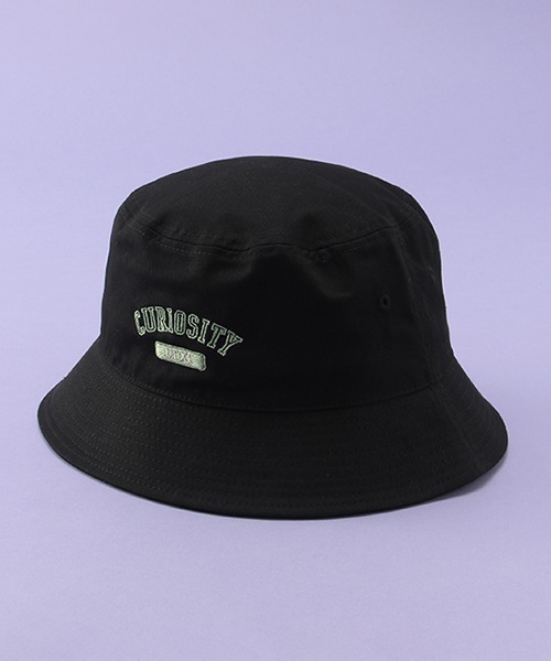 LOVETOXIC（ラブトキシック）の「カレッジ刺しゅうバケットハット（ハット・キッズ・アイボリー/サックスブルー/ブラック/マルチ・FREE）」の15枚目の写真