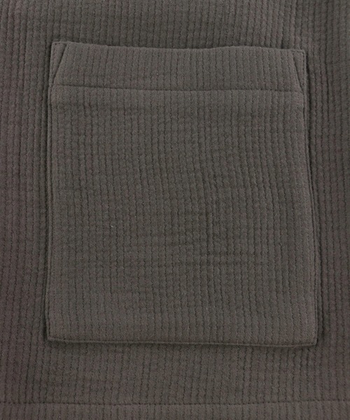 ALEXIA STAM（アリシアスタン）の「Gauze Salopette/ガーゼサロペット（サロペット/オーバーオール・レディース・アイボリー/チャコールグレー/カーキ・FREE）」の14枚目の写真