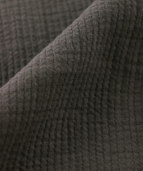 ALEXIA STAM（アリシアスタン）の「Gauze Salopette/ガーゼサロペット（サロペット/オーバーオール・レディース・アイボリー/チャコールグレー/カーキ・FREE）」の7枚目の写真