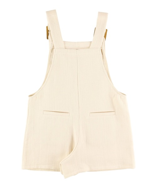 ALEXIA STAM（アリシアスタン）の「Gauze Salopette/ガーゼサロペット（サロペット/オーバーオール・レディース・アイボリー/チャコールグレー/カーキ・FREE）」の13枚目の写真