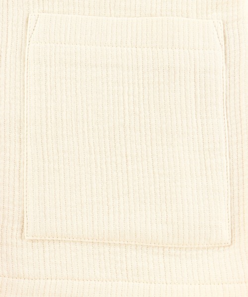 ALEXIA STAM（アリシアスタン）の「Gauze Salopette/ガーゼサロペット（サロペット/オーバーオール・レディース・アイボリー/チャコールグレー/カーキ・FREE）」の6枚目の写真