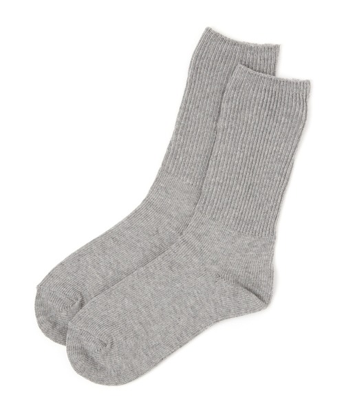 studio CLIP(スタディオクリップ)の「オーガニックコットンソックス(ソックス/靴下・レディース・レッド/オフホワイト/グレー/ベージュ・FREE)」の3枚目の写真