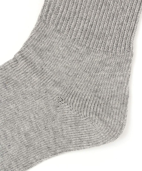 studio CLIP(スタディオクリップ)の「オーガニックコットンソックス(ソックス/靴下・レディース・レッド/オフホワイト/グレー/ベージュ・FREE)」の7枚目の写真
