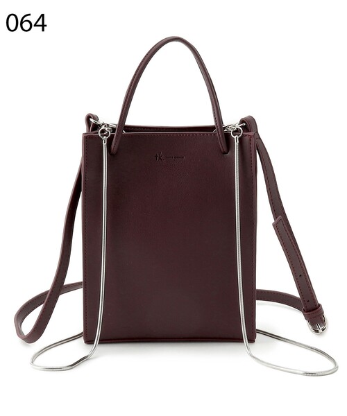 tk.TAKEO KIKUCHI（ティーケータケオキクチ）の「◆【WEB限定】3WAYスクエアバッグ（ショルダーバッグ・メンズ・ブラック/サンドベージュ/ボルドー/ブラック系/ブラック系5・00）」の19枚目の写真