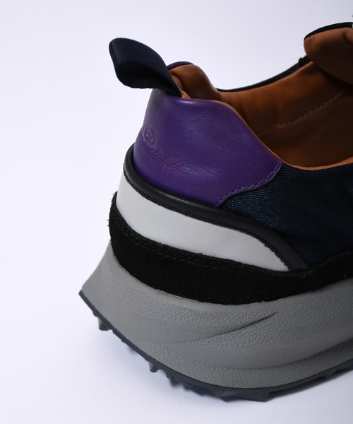 Johnbull Private labo（ジョンブルプライベートラボ）の「WEB限定【EARLE×JOHNBULL】別注スニーカー（スニーカー・メンズ・ネイビー/ベージュ・37/40/42/44/39）」の21枚目の写真