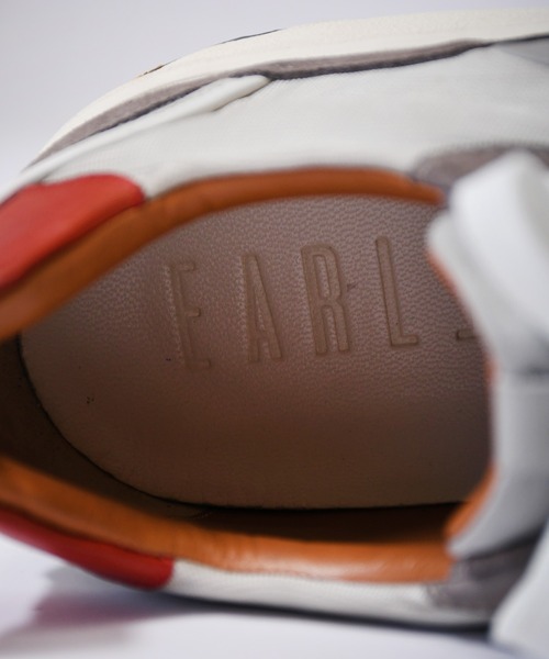 Johnbull Private labo（ジョンブルプライベートラボ）の「WEB限定【EARLE×JOHNBULL】別注スニーカー（スニーカー・メンズ・ネイビー/ベージュ・37/40/42/44/39）」の16枚目の写真