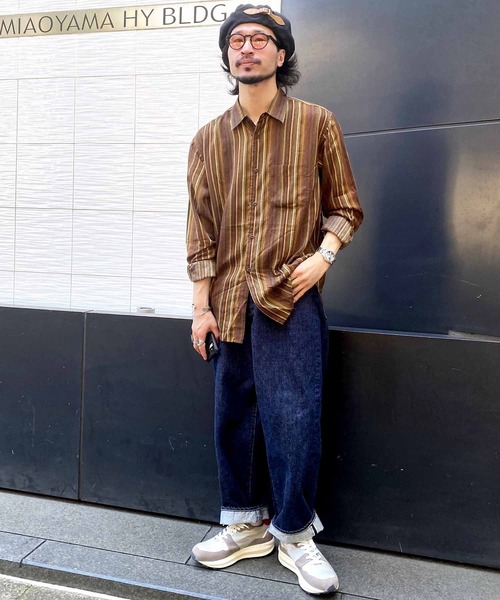 Johnbull Private labo（ジョンブルプライベートラボ）の「WEB限定【EARLE×JOHNBULL】別注スニーカー（スニーカー・メンズ・ネイビー/ベージュ・37/40/42/44/39）」の14枚目の写真