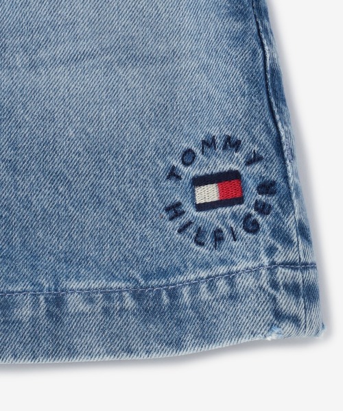 TOMMY HILFIGER(トミーヒルフィガー)の「GIRLS デニムAラインスカート(デニムスカート・キッズ・ブルー・110cm/100cm/120cm)」の8枚目の写真