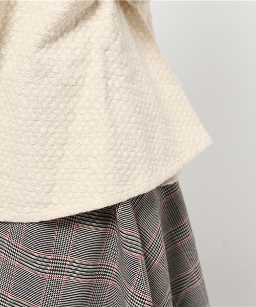 PUAL CE CIN（ピュアルセシン）の「刺繍Ｐ／ＯＢＬ（シャツ/ブラウス・レディース・ナチュラル/ネイビー・FREE）」の9枚目の写真