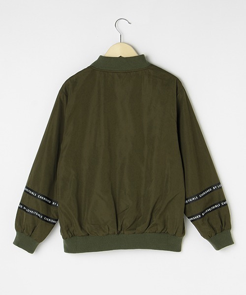 by LOVEiT（バイラビット）の「MA-1（MA-1・キッズ・カーキ/ブルー/ブラック・130cm/160cm/150cm/140cm/120cm）」の13枚目の写真