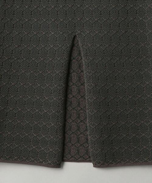 BEAUTY&YOUTH UNITED ARROWS（ビューティーアンドユースユナイテッドアローズ）の「BY ジャカードニット ロングスカート（スカート・レディース・ブラック/ダークグリーン・FREE）」の15枚目の写真