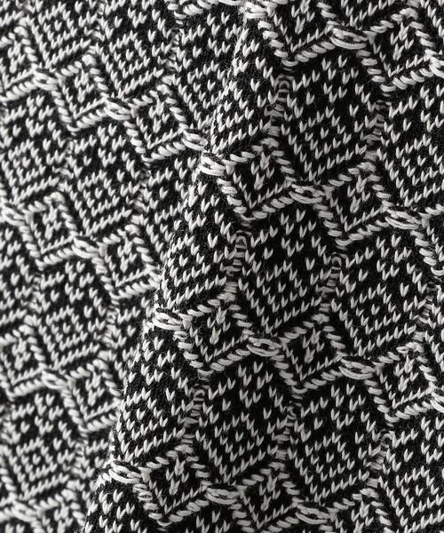 BEAUTY&YOUTH UNITED ARROWS（ビューティーアンドユースユナイテッドアローズ）の「BY ジャカードニット ロングスカート（スカート・レディース・ブラック/ダークグリーン・FREE）」の18枚目の写真