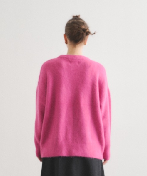 manana suerte（マニャーナスエルテ）の「オーバールーズニット***（ニット/セーター・レディース・ブラック/グレー/ピンク/ブルー/グリーン・FREE）」の20枚目の写真