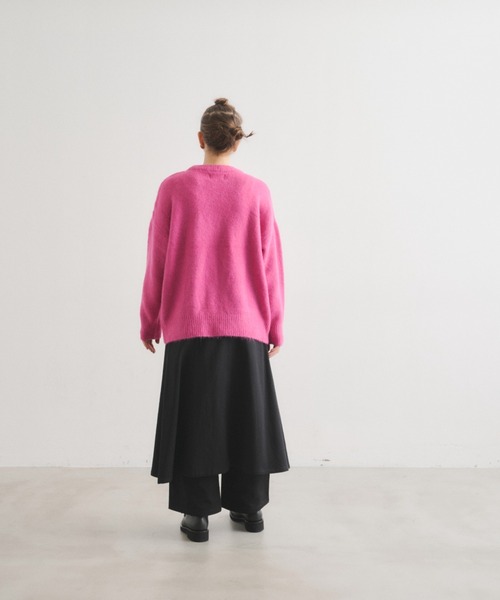 manana suerte（マニャーナスエルテ）の「オーバールーズニット***（ニット/セーター・レディース・ブラック/グレー/ピンク/ブルー/グリーン・FREE）」の15枚目の写真